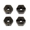 Element RC Ft Enduro Wheel Hexes - 6 Mm - Steel