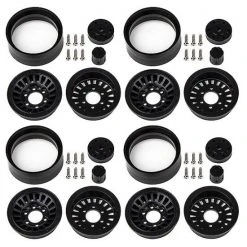 Element RC Enduro Urbine Wheels 1.55In Black